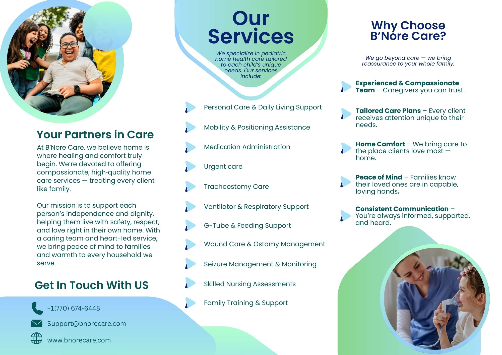 CareFinity brochure sample 13