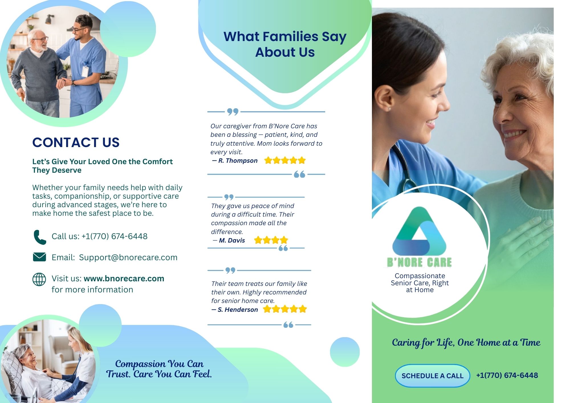 CareFinity brochure sample 16