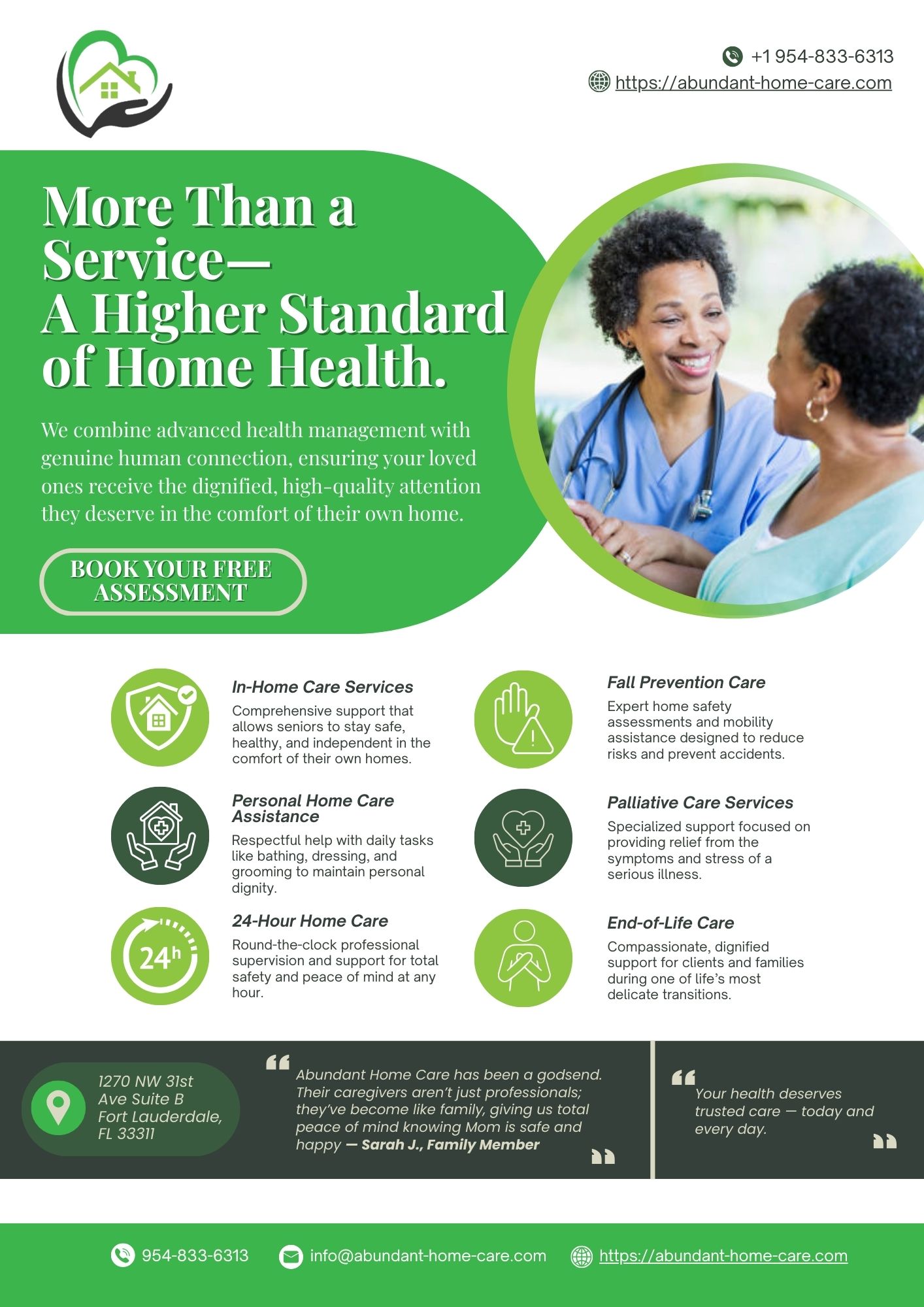 CareFinity brochure sample 3