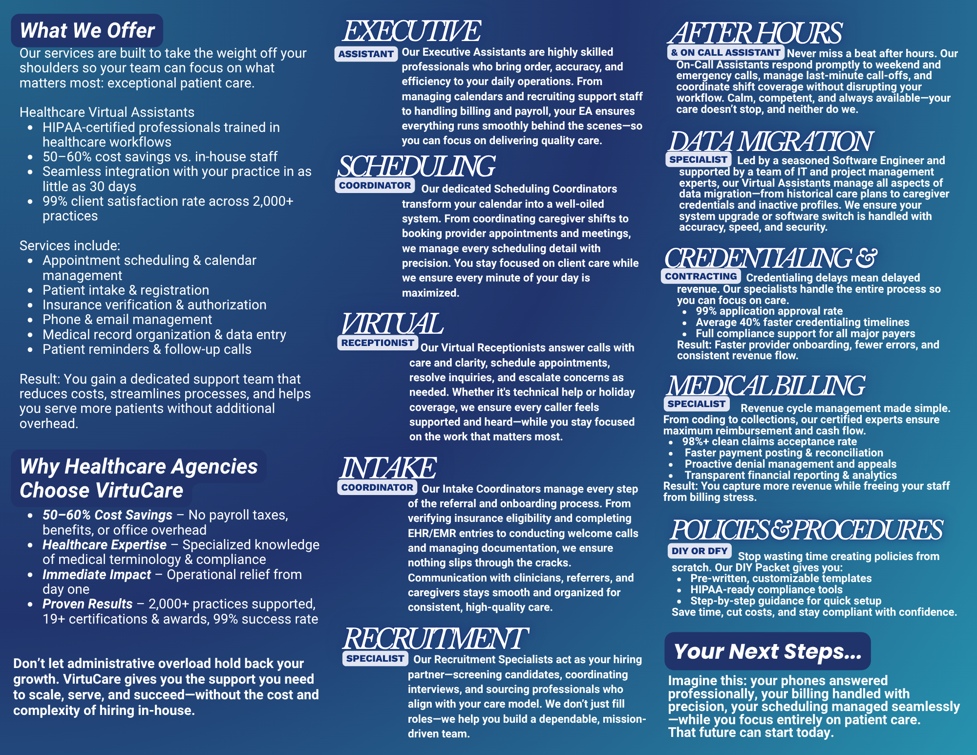 CareFinity brochure sample 9