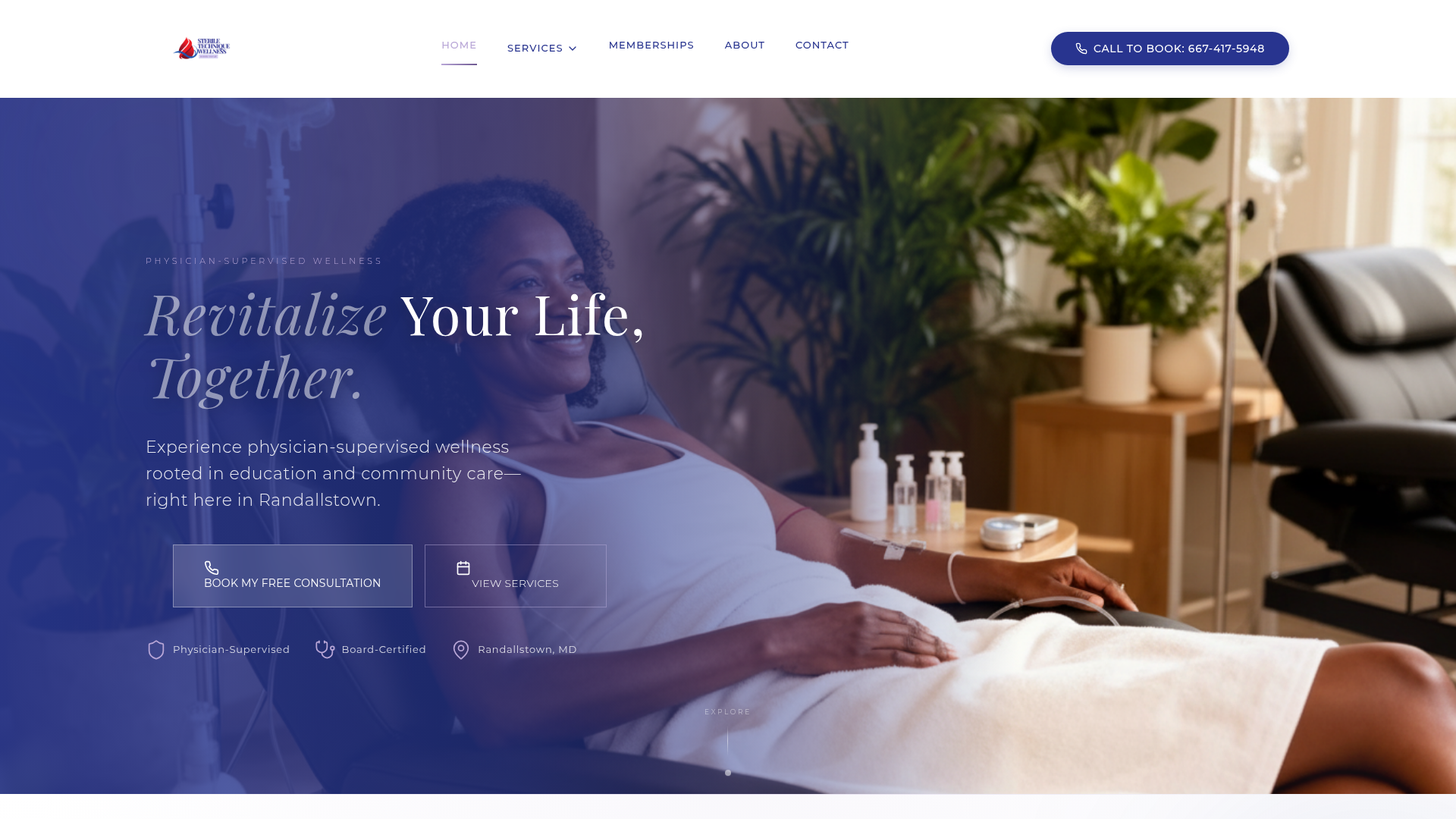 Stwellness — CareFinity website build
